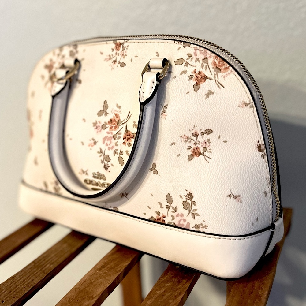 Coach Floral Purse- Like New
